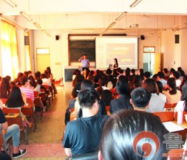 戒毒所警察走进大学课堂进行专题讲座 戒毒所警察走进大学课堂进行专题讲座